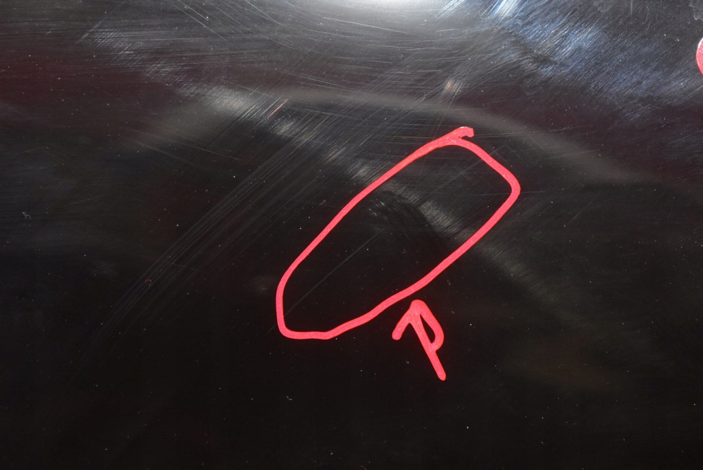door left rear part rear. black, TESLA MODEL S 12-20