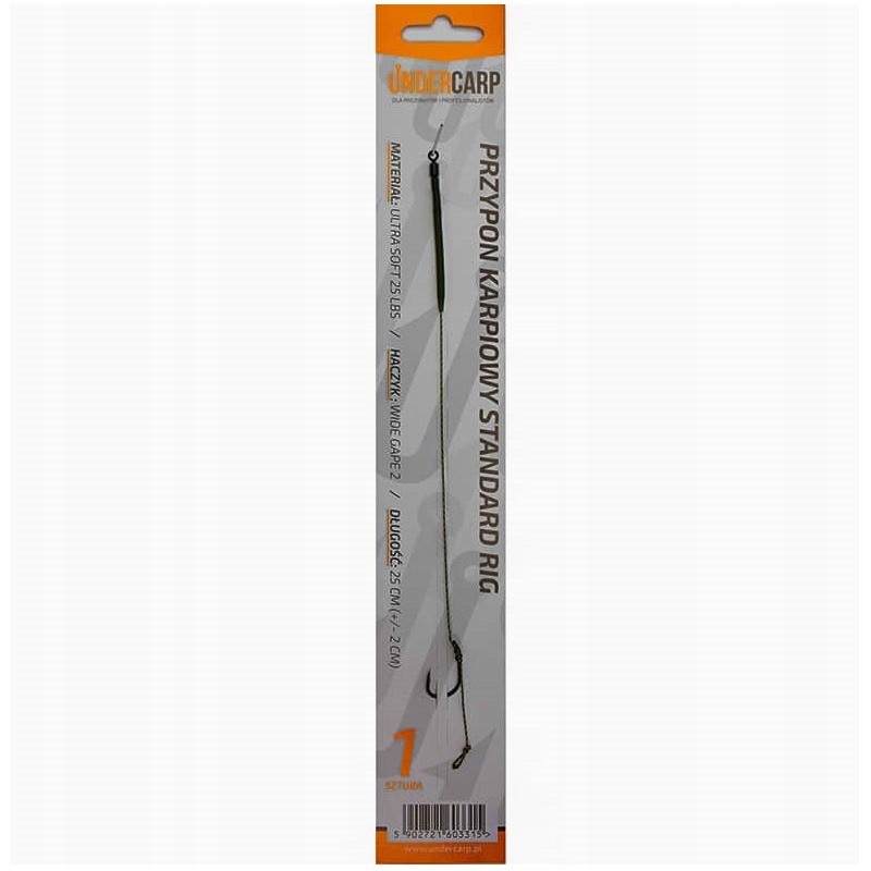 Undercarp Przypon Karpiowy Standard Rig rozm. 2