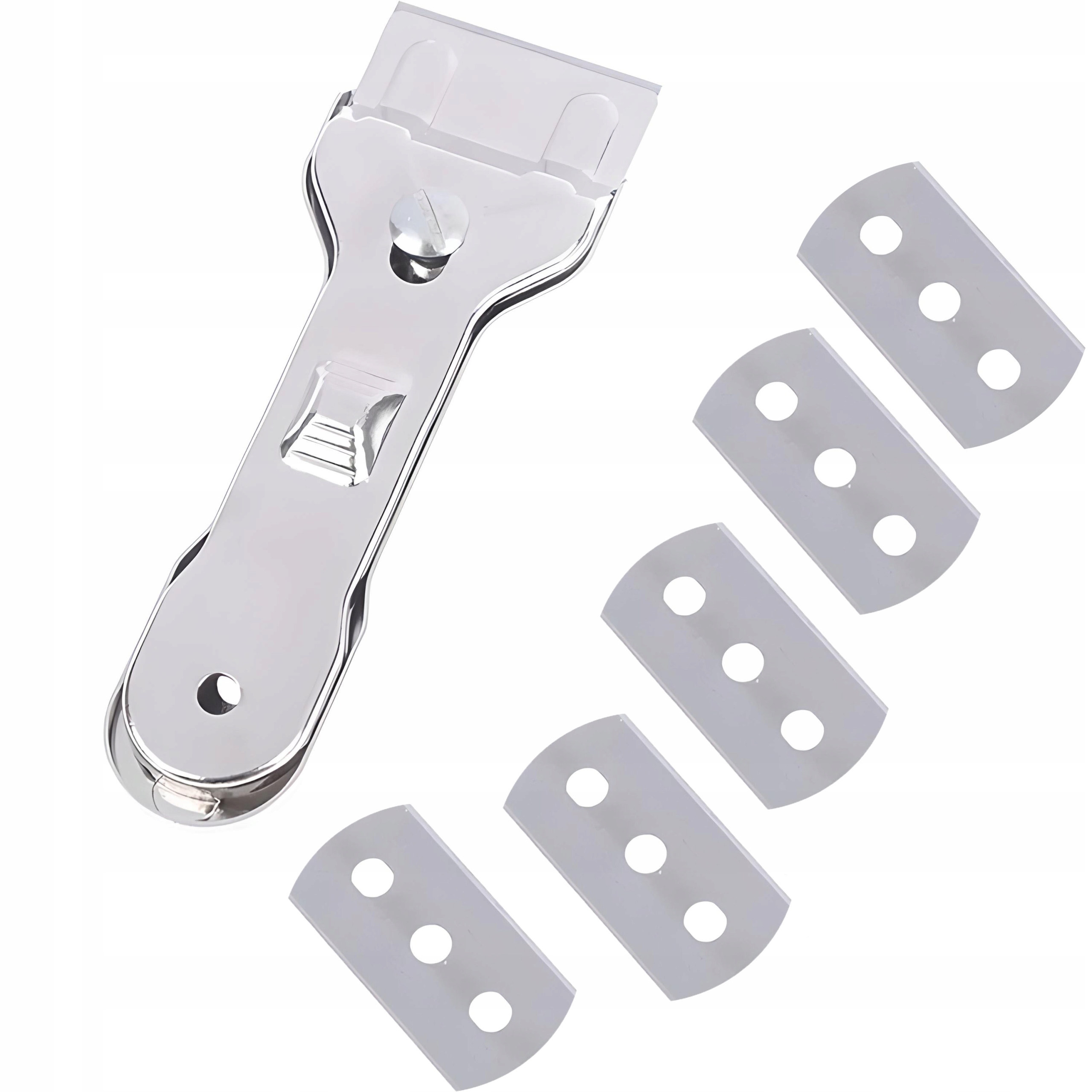 METALOWY SKROBAK SZYB PŁYT INDUKCYJNYCH 5X OSTRZY Marka retoo