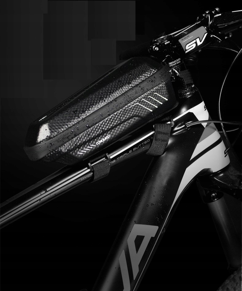 WODOODPORNA SAKWA ROWEROWA TORBA NA ROWER SASZETKA WIELOFUNKCYJNA WILD MAN Pojemność 1 l