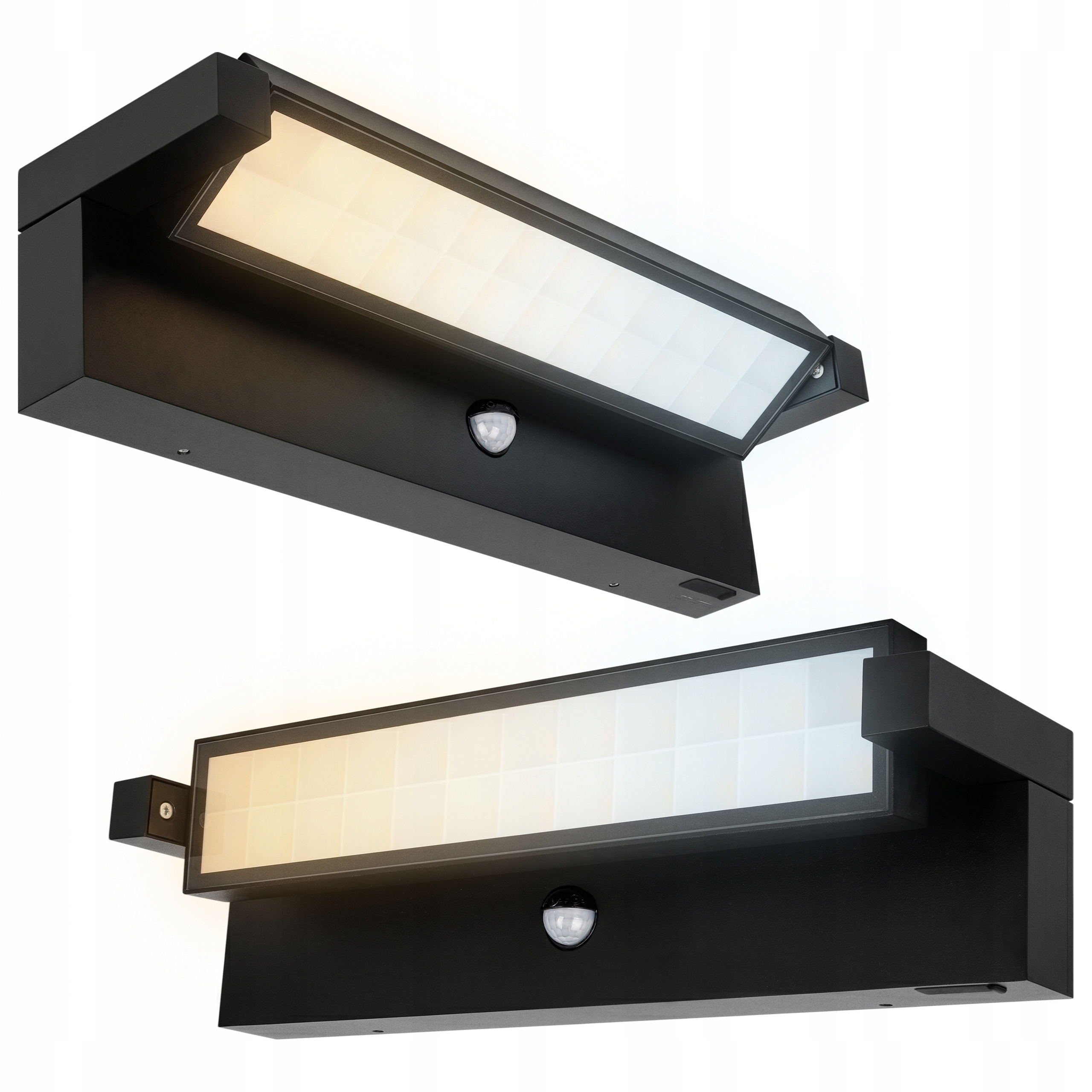 Kinkiet zewnętrzny lampa ogrodowa Czujnik Ruchu 3 barwy Led elewacyjna
