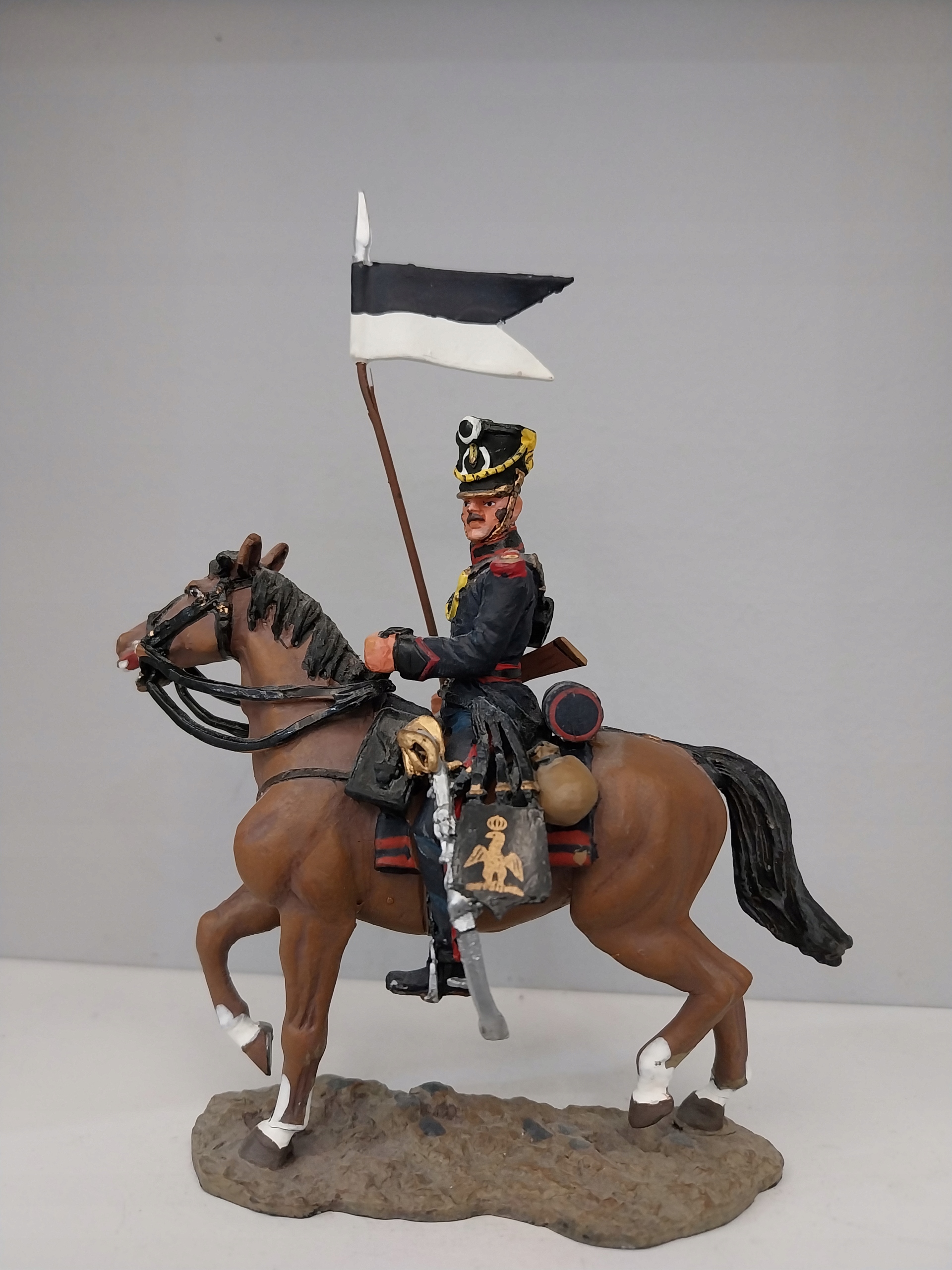 Prussian Lutzow Uhlan 1815 Del Prado 1/30 SNC062