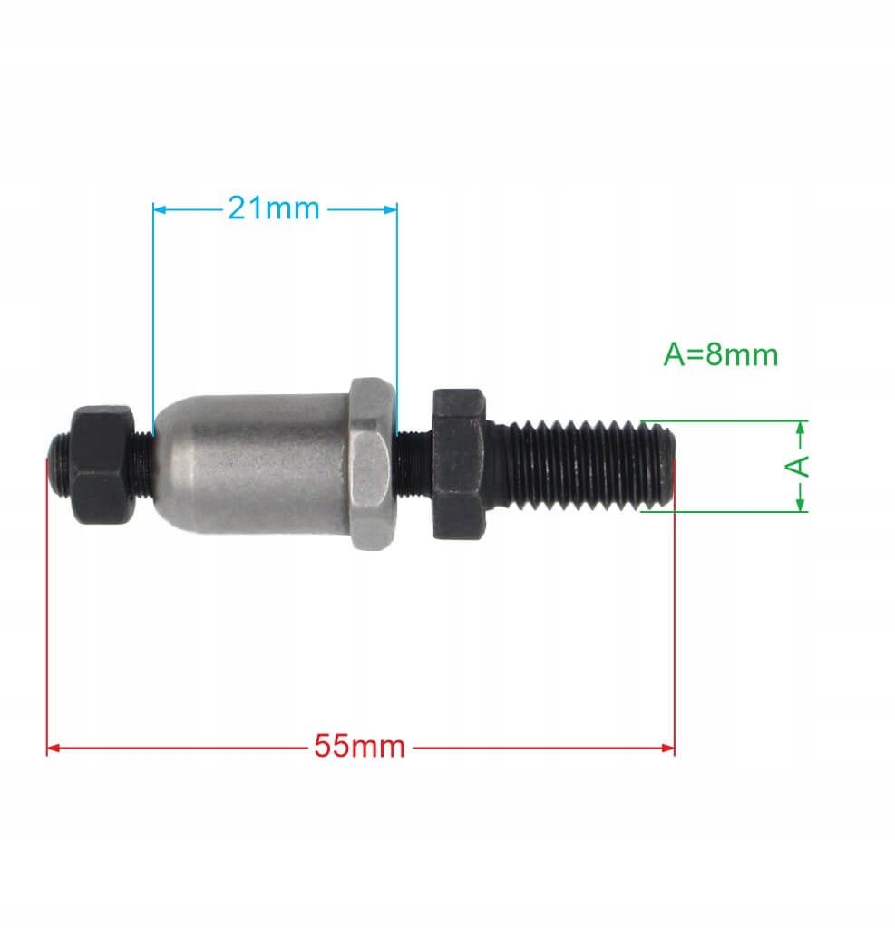 ŚRUBA ZAWORÓW KOSIARKI LIDER DK41N130 POMPY DPC50 Typ zawór