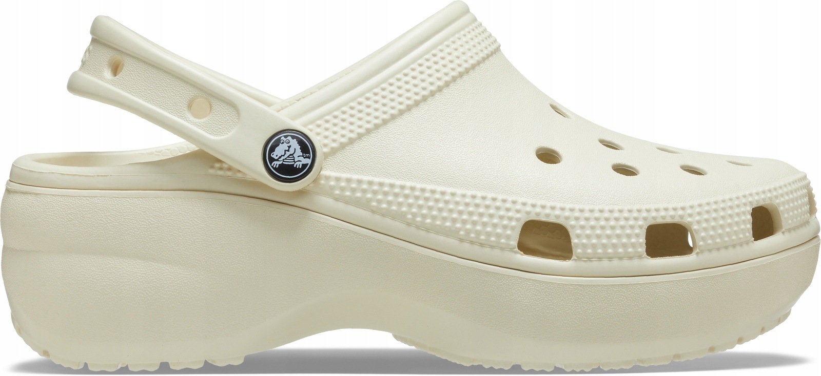 Dámské Crocs Classic Platform béžové, velikost 36-37