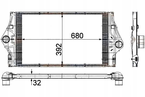 HELLA INTERCOOLER RENAULT LAGUNA 2,2 HELLA Producent części Hella