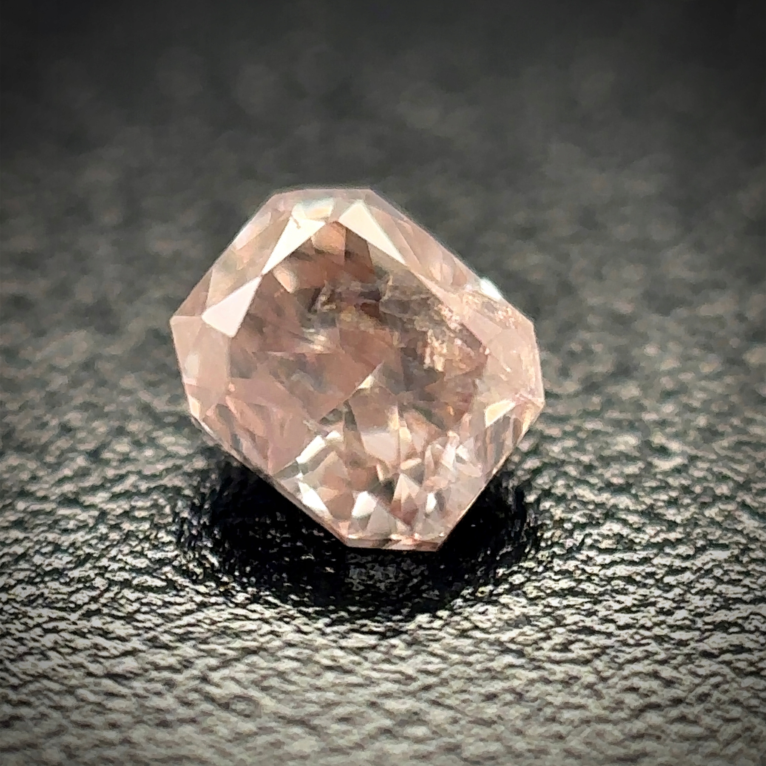 Přírodní Diamant 0.12ct Hnědý Radiant I2 Certifikát Algt