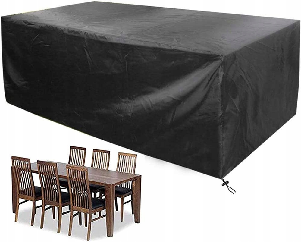 Wodoodporny Pokrowiec Plandeka Na Meble Ogrodowe 308x138x98 XXL