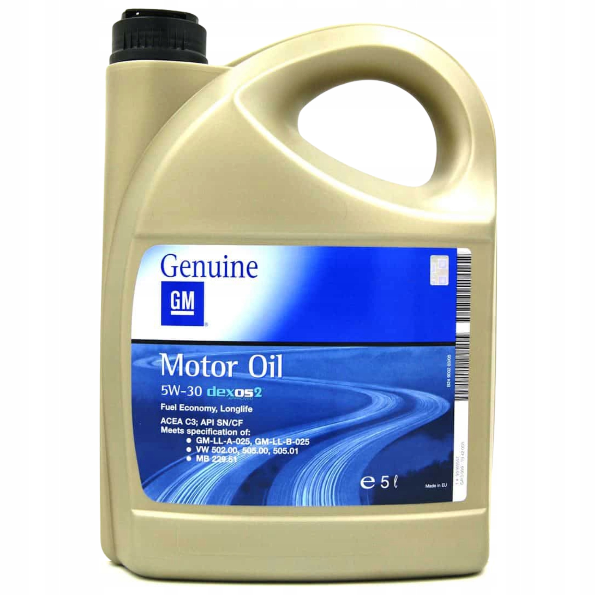 Olej Gm Dexos2 5l 5W30 Opel Saab Chevrolet Longlife Zawieszka