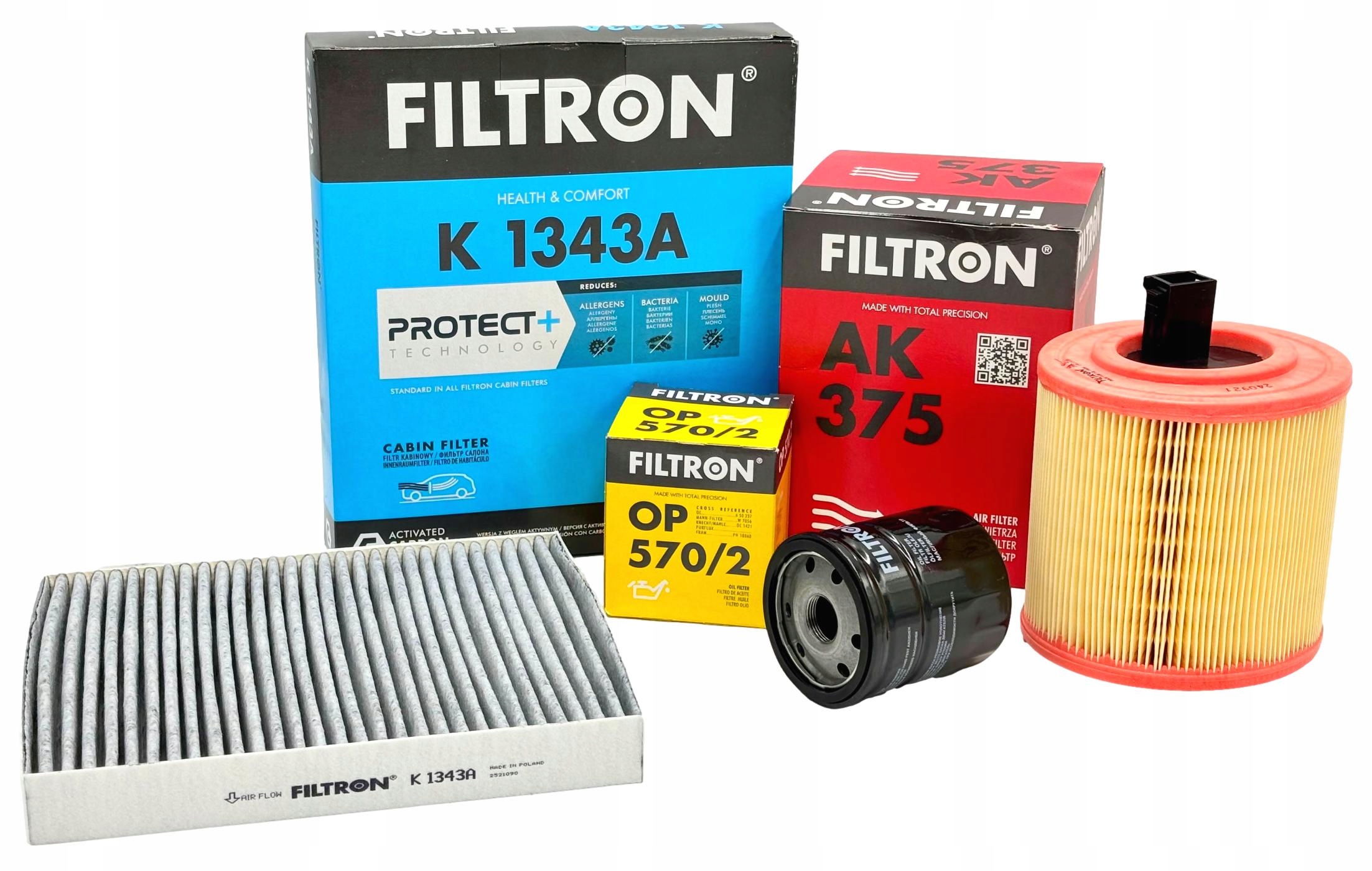 Filtron Sada Filtrů Opel Astra V 5 K 1.0 1.4 Turbo