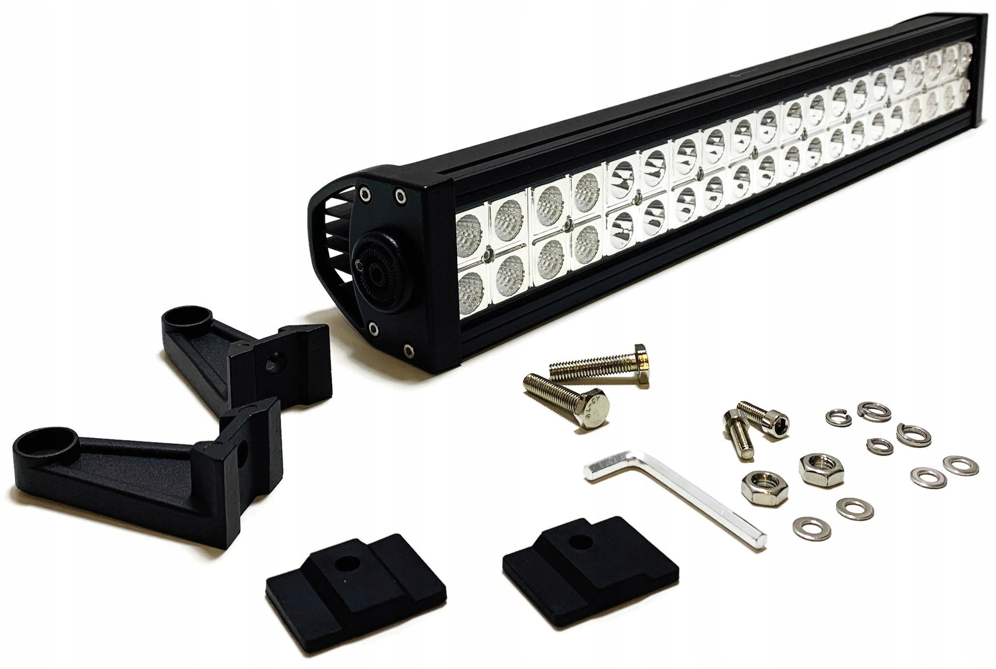 LAMPA 40 LED DALEKOSIĘŻNA LIGHTBAR COMBO 120W 9-32 Zastosowanie oświetlenie dalekosiężne oświetlenie otoczenia oświetlenie podłoża oświetlenie punktowe