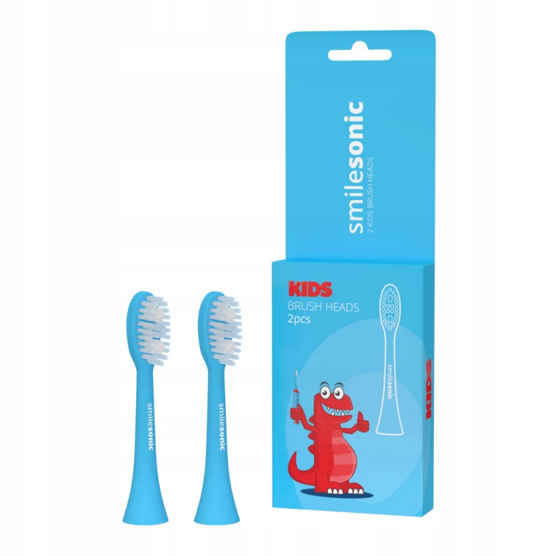 

Smilesonic Kids końcówki szczoteczki sonicznej x2