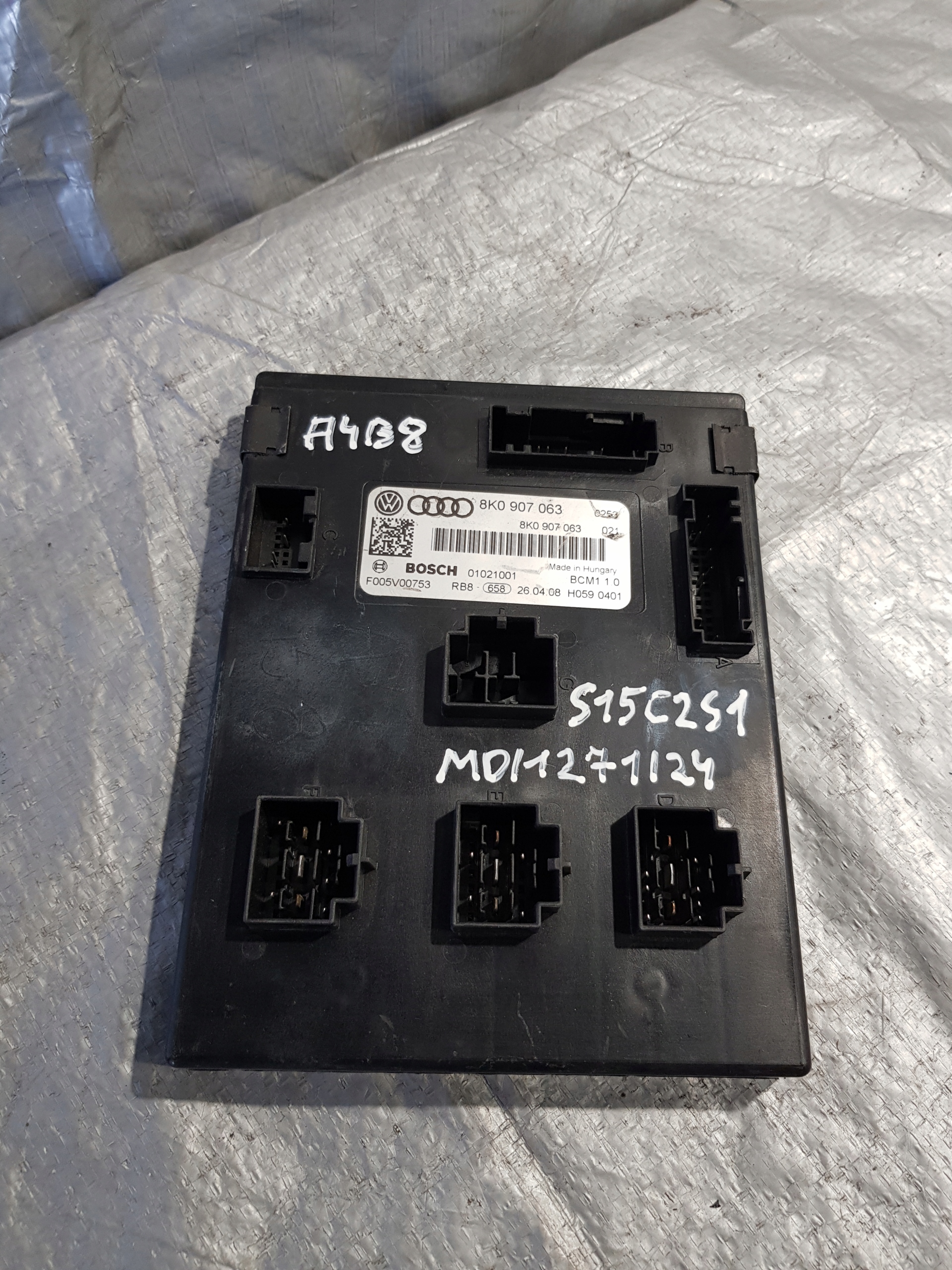 Centralina modulo A4B8 8K0907063