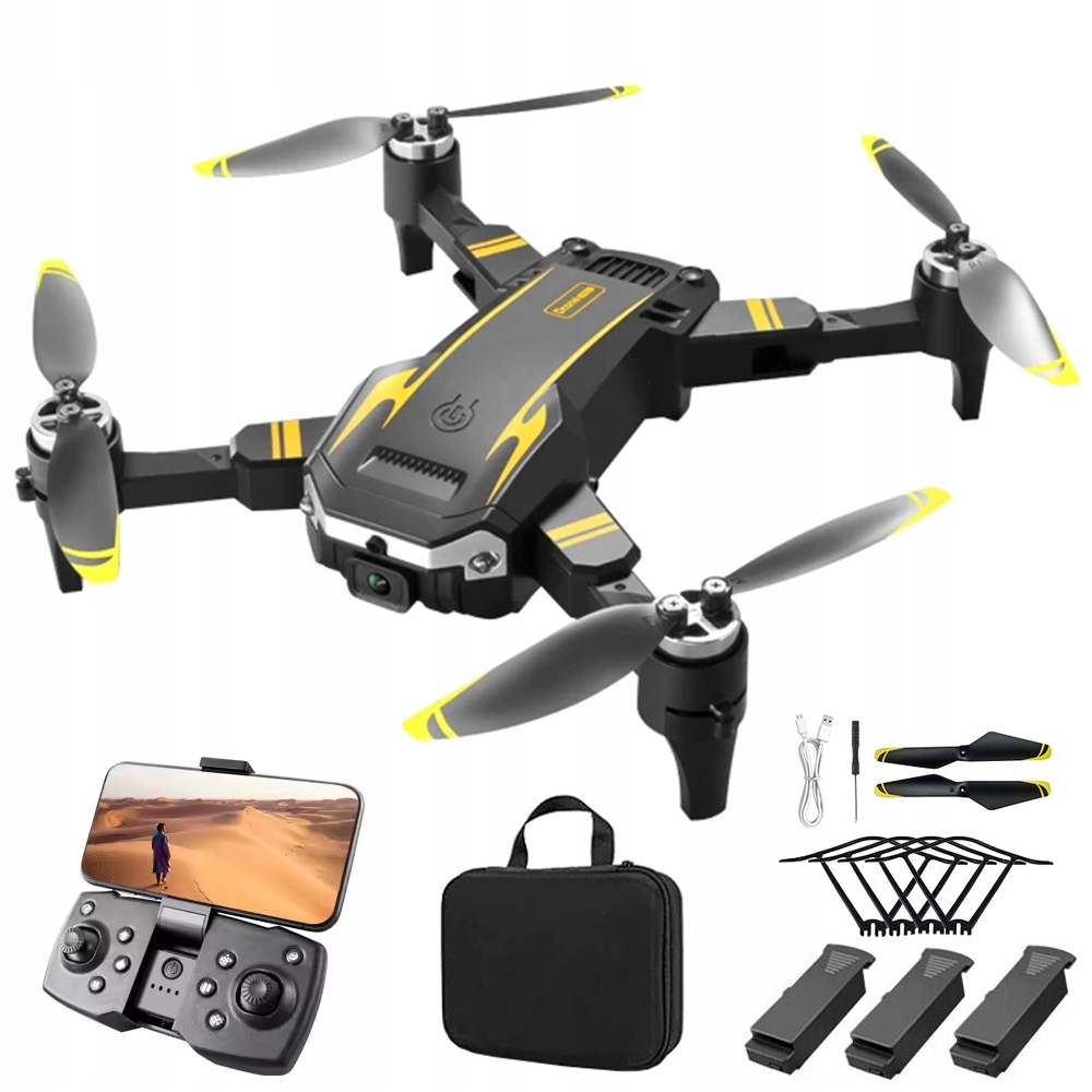 DRON G6 Z DWIEMA KAMERAMI 4K WIEŻA FOTO 2.4GHZ APP CONTROL