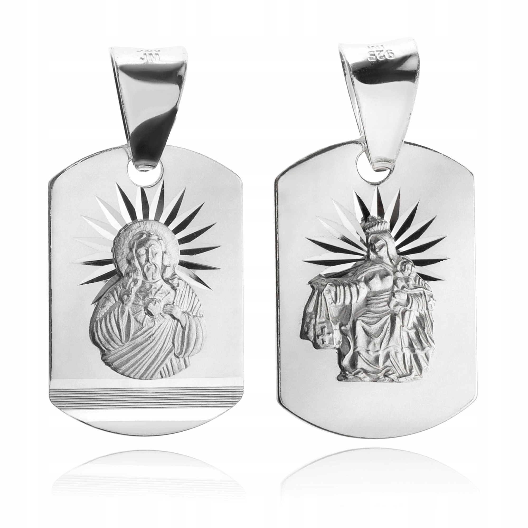 

Medalik Srebrny Szkaplerz Karmelitański Srebro