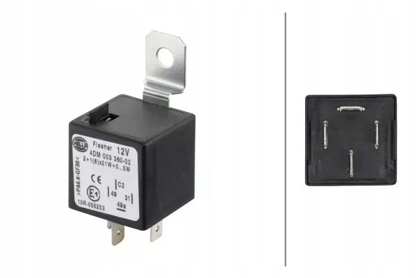 4DM 003 - РЕЛЕ УКАЗАТЕЛЯ ПОВОРОТА FIAT BRAVO 1,6 95-HELL