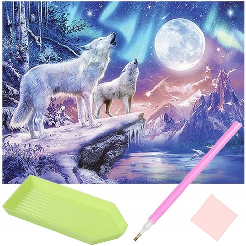 DIAMENTOWY HAFT MALOWANIE DIAMENTAMI MOZAIKA 5D