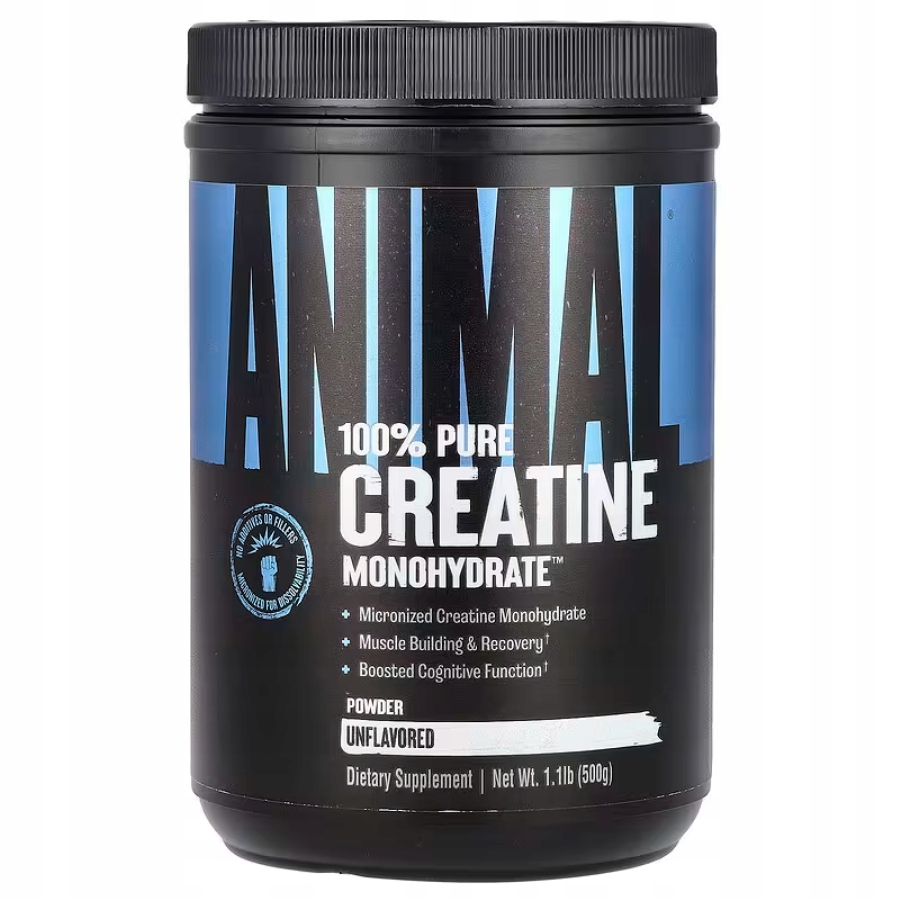 Univerzální Animal 100% Pure Creatine Monohydrate 500 g Kreatin Premium