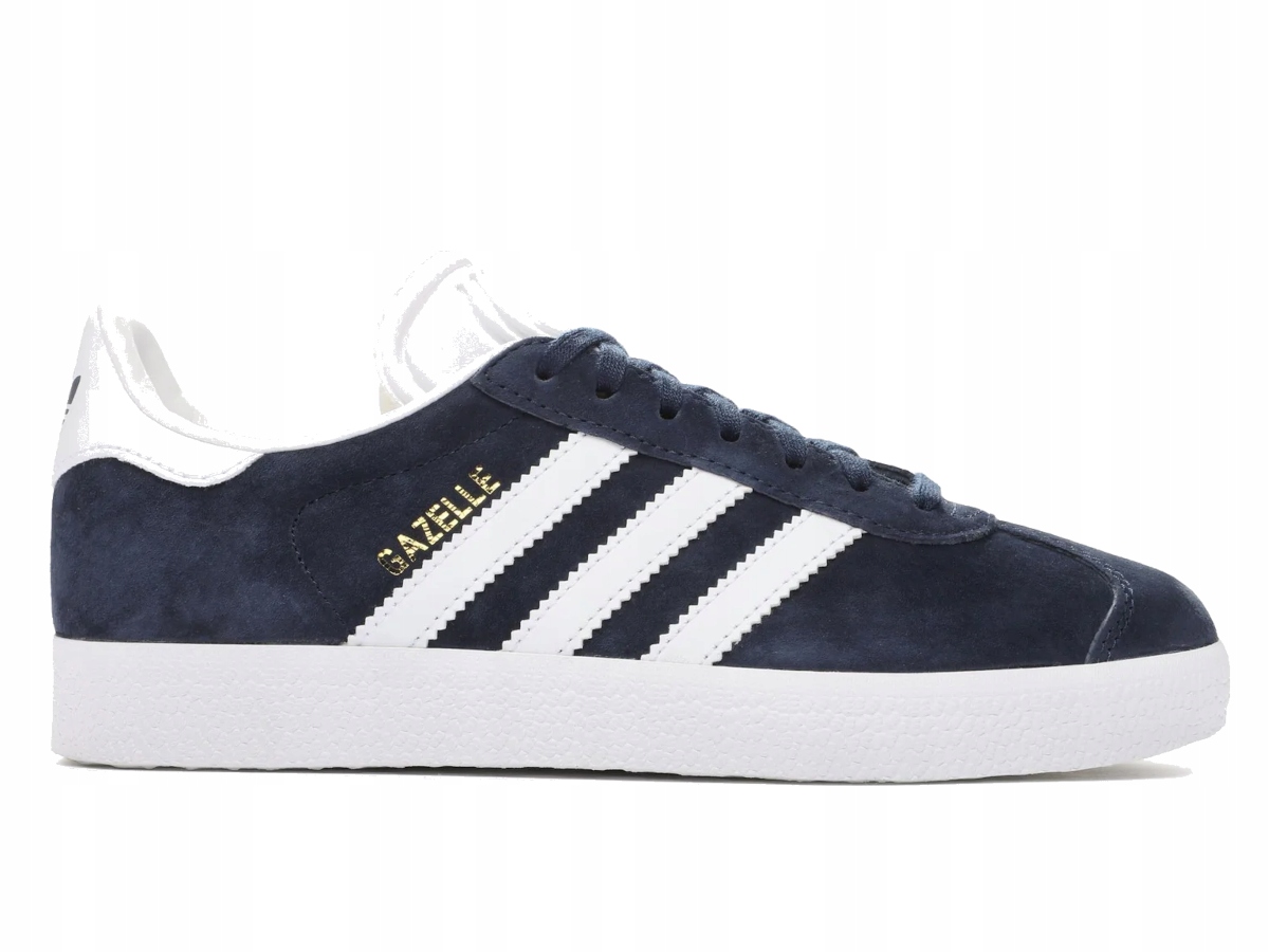 Pánské boty Adidas Gazelle BB5478 kožené sportovní tenisky modré 40,6