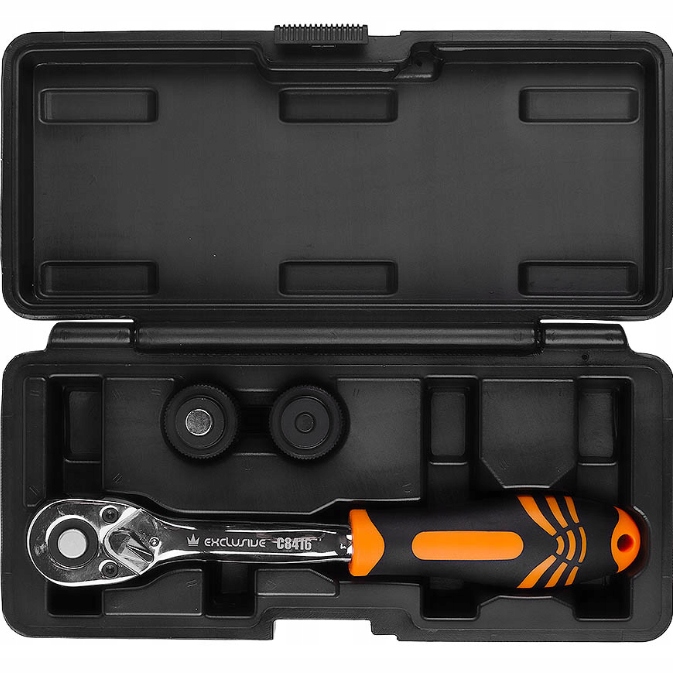 ХРАПОВИК 3 ГОЛОВКИ 1/2' 3/8 ' 1/4 60 ЗУБІВ КОРОБКА