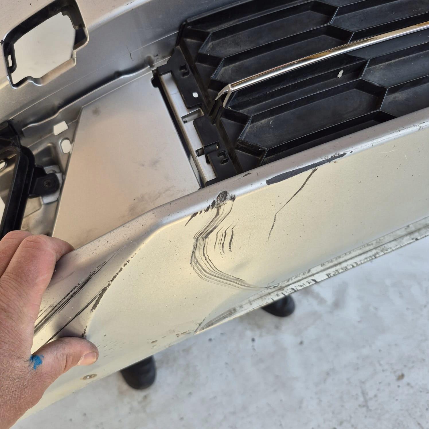 SKODA SUPERB II 2 LIFT 13-15 bumper front front