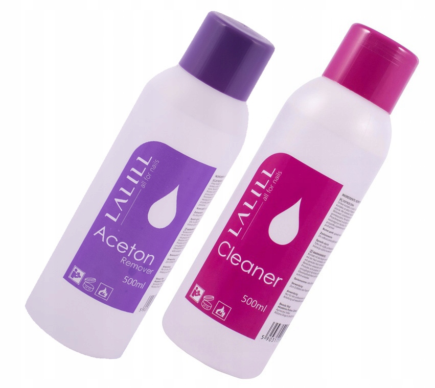 

Aceton 500ml Cleaner 500ml Manicure Hybrydowy