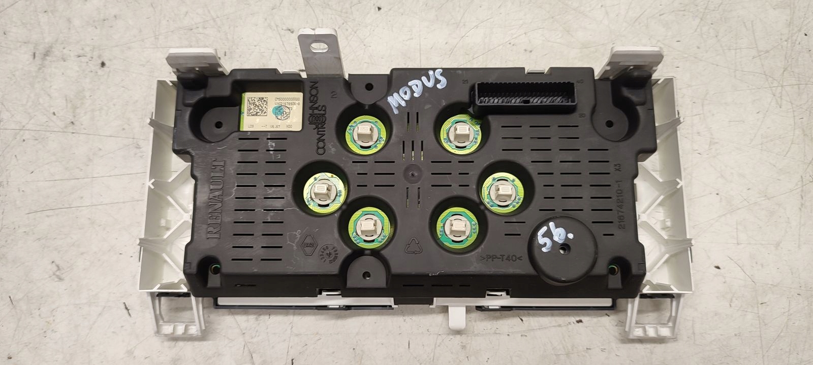 dials Renault Modus 1,2 16V