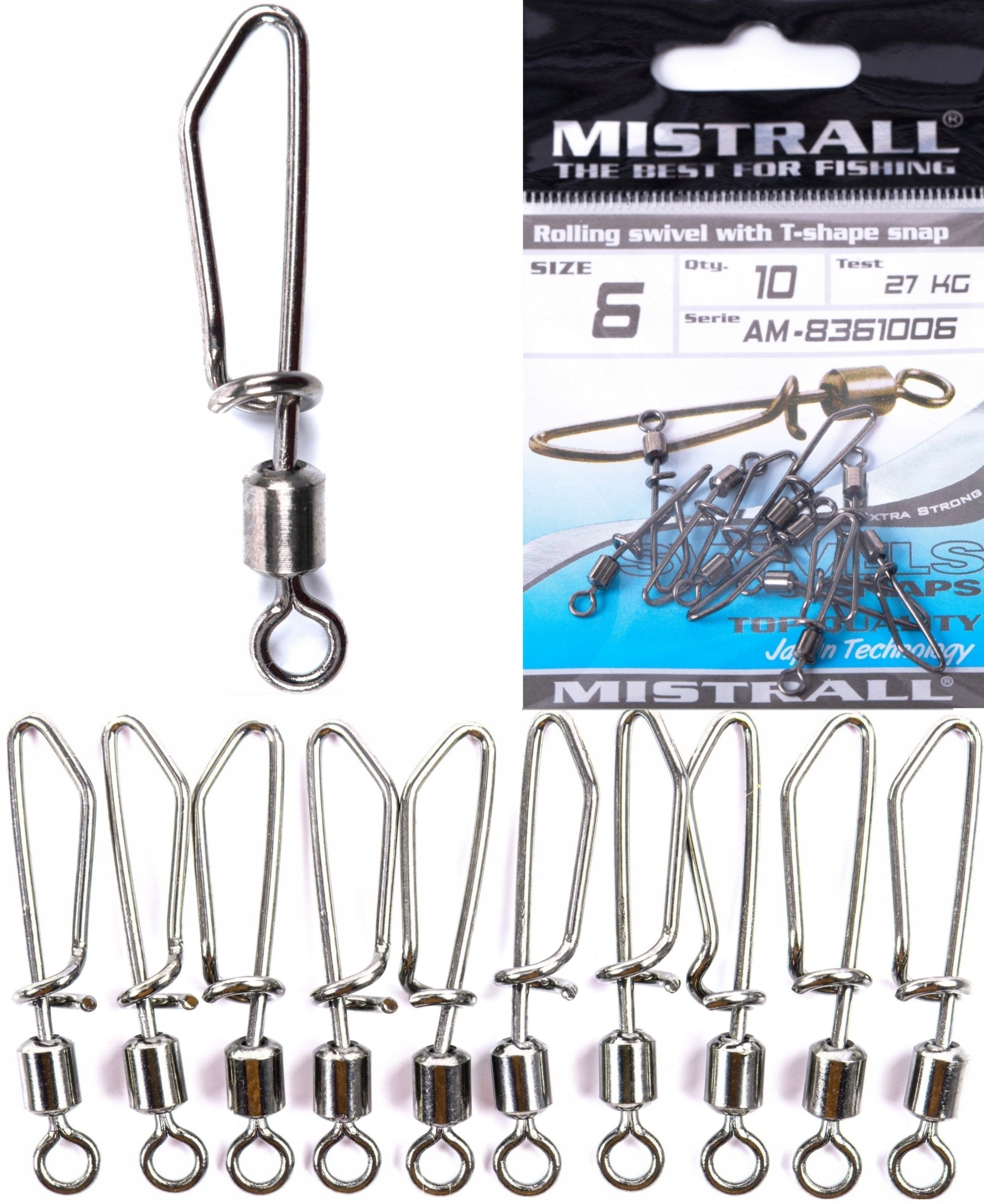 

Mistrall Krętlik Z Agrafką Fd Rozm. 14 Op. 10SZT.,