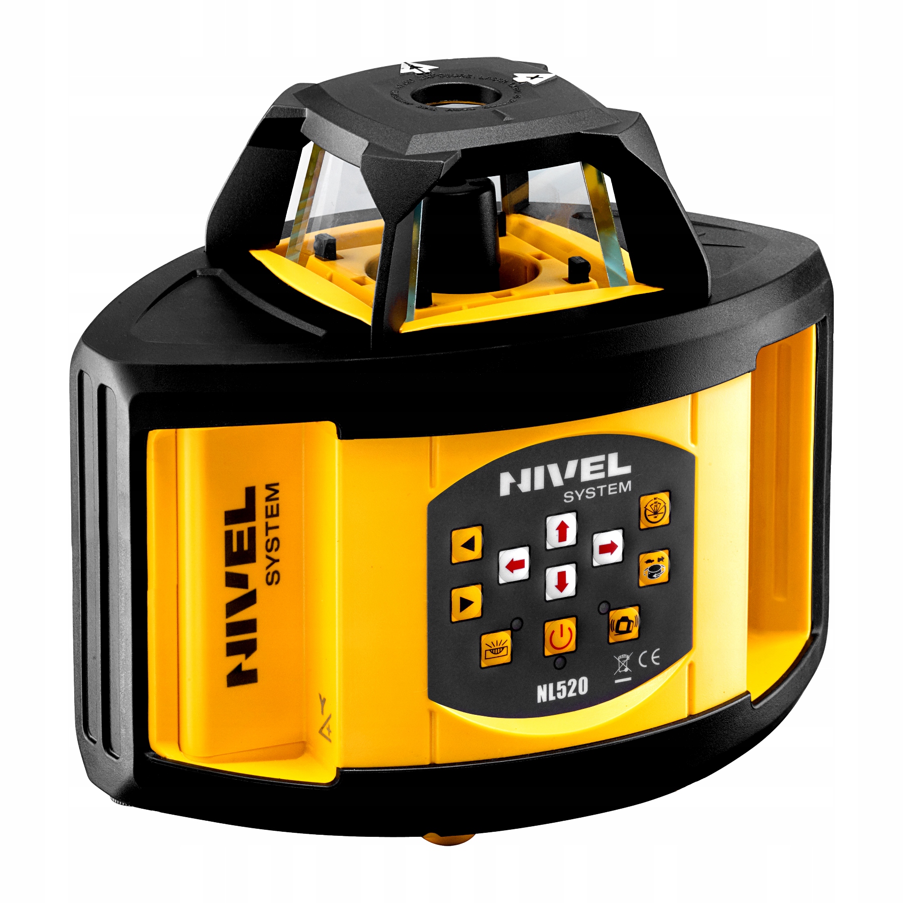 NIVEL SYSTEM NL520 NIWELATOR LASEROWY STATYW ŁATA Marka Nivel System