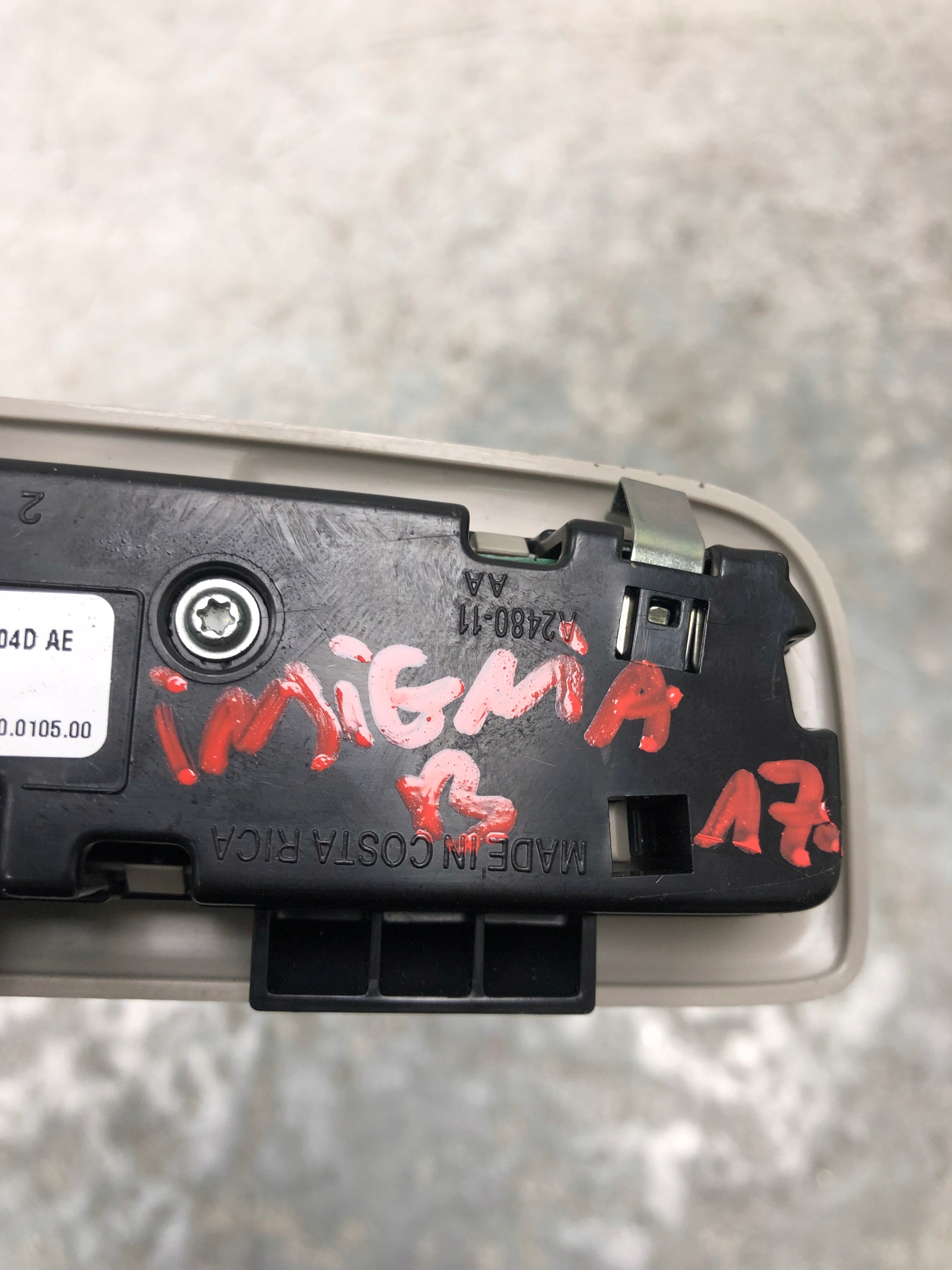 FANALE CIELO INTERNO OPEL INSIGNIA B 39114119