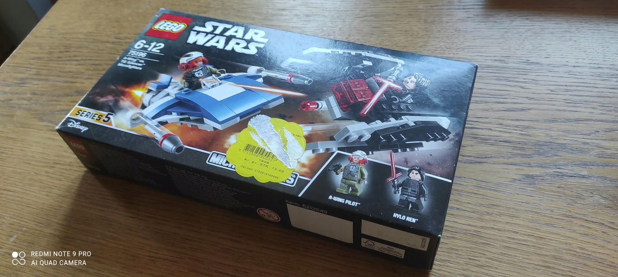 Lego Star Wars 75196 A-Wing kontra Tie Silencer