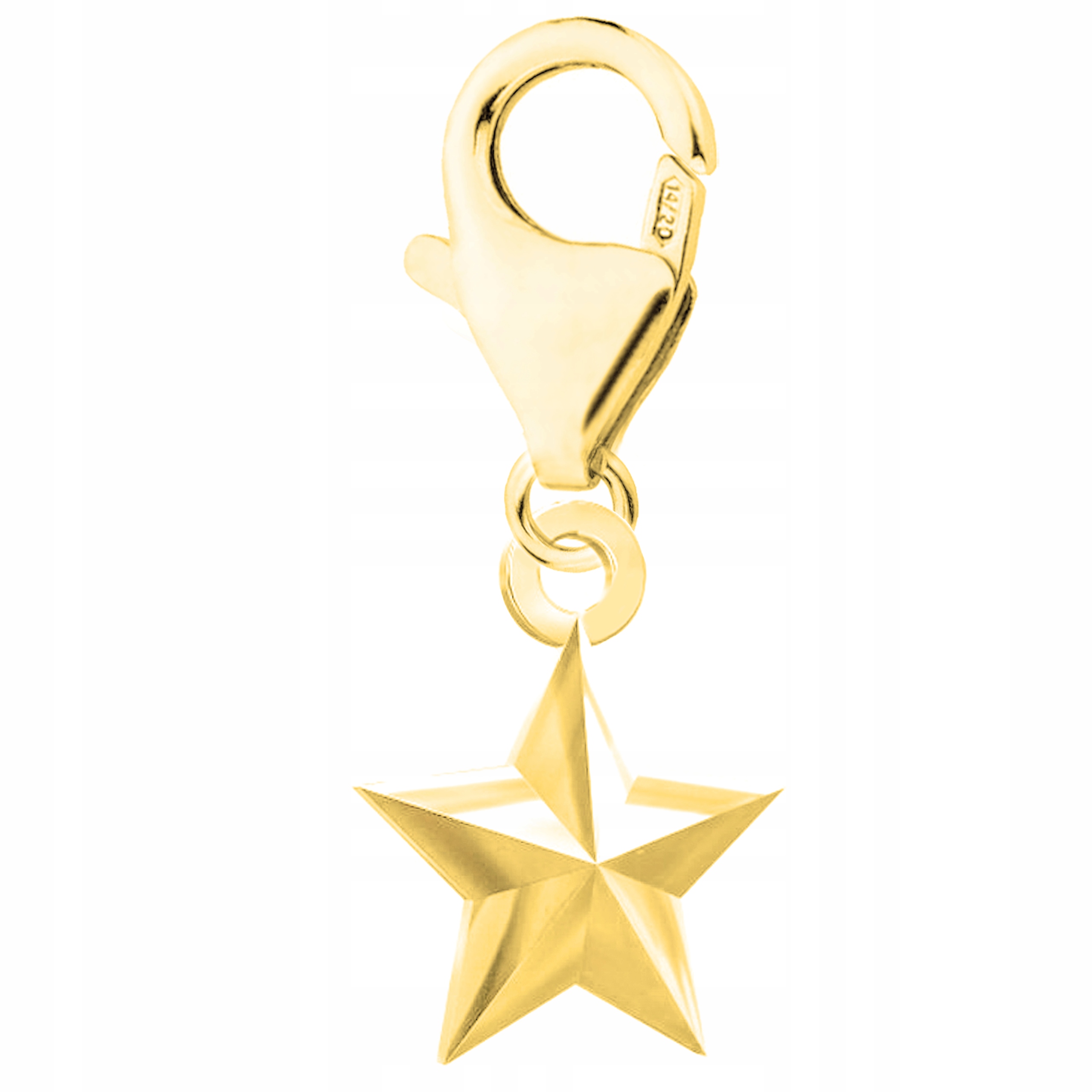 Zlatý přívěsek Hvězda Komos Mléčná dráha Star Stříbro 925