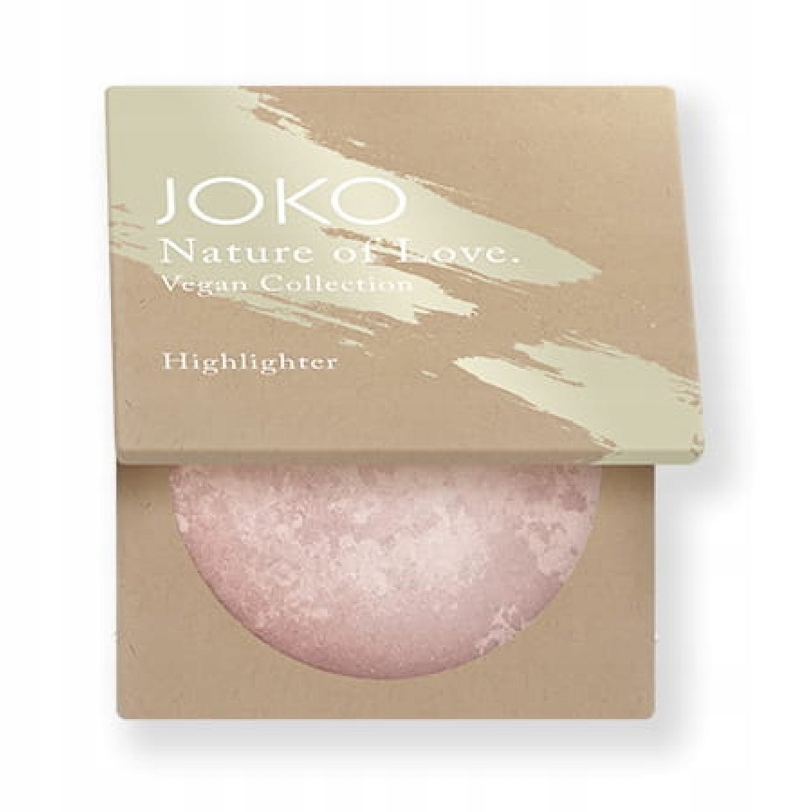 JOKO Nature of Love Vegan Collection rozświetlacz do twarzy i ciała 01 9g