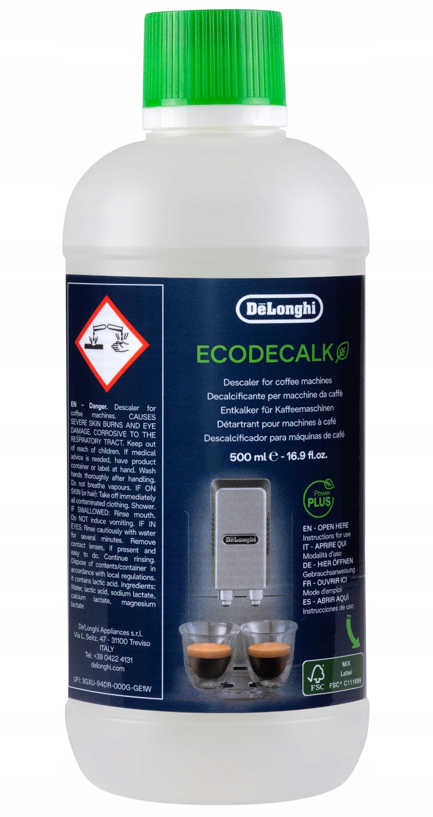 

Odkamieniacz Delonghi EcoDecalk 500 ml