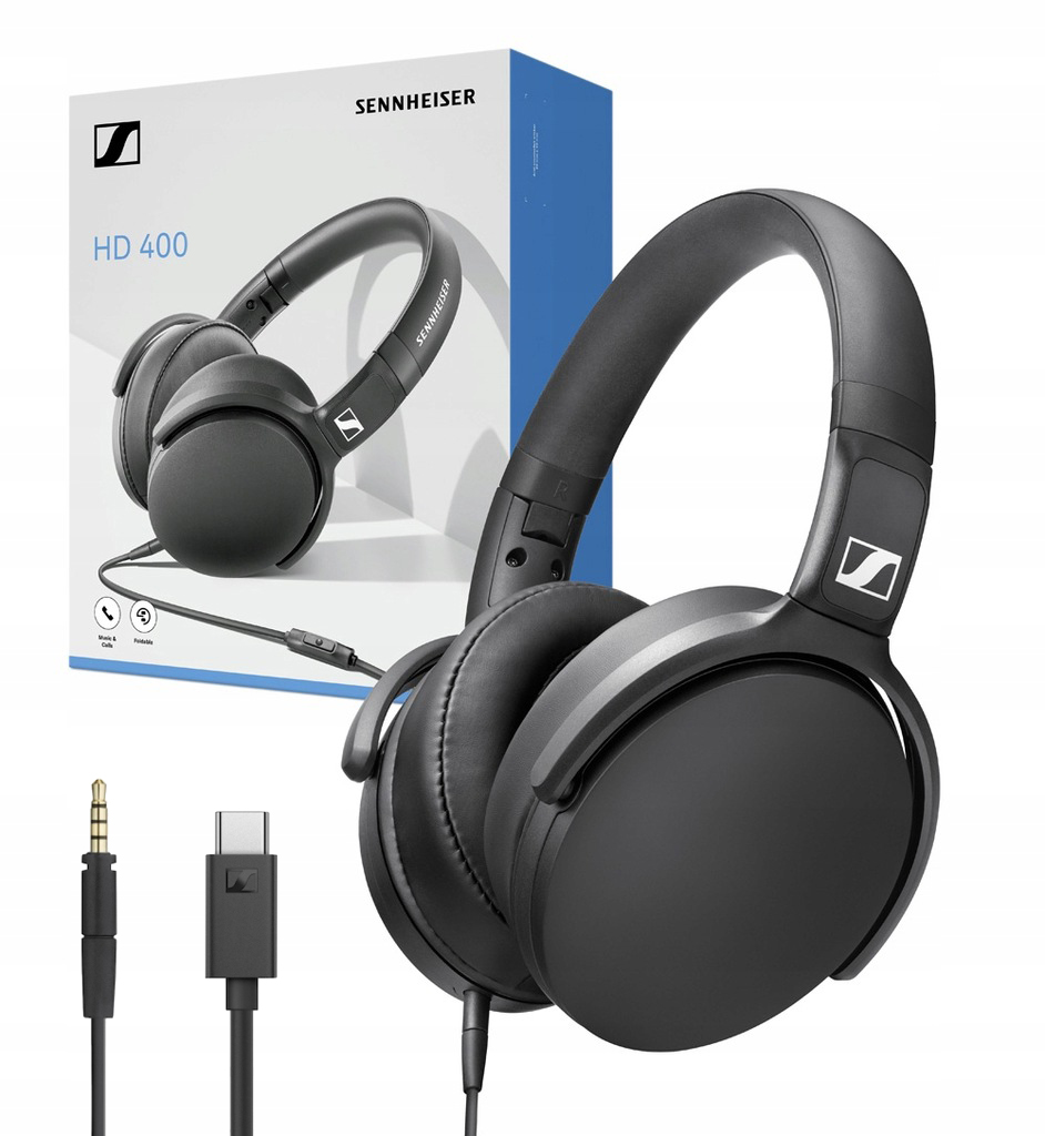 Sluchátka Sennheiser Hd 400U Usb-c 18Ohm 120dB 18-20000Hz dálkové ovládání mikrofon