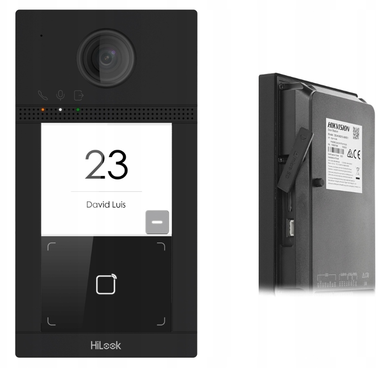 WIDEODOMOFON Domofon WiFi HiLook IP-VIS-PRO Furtka Brama Marka HiKVision