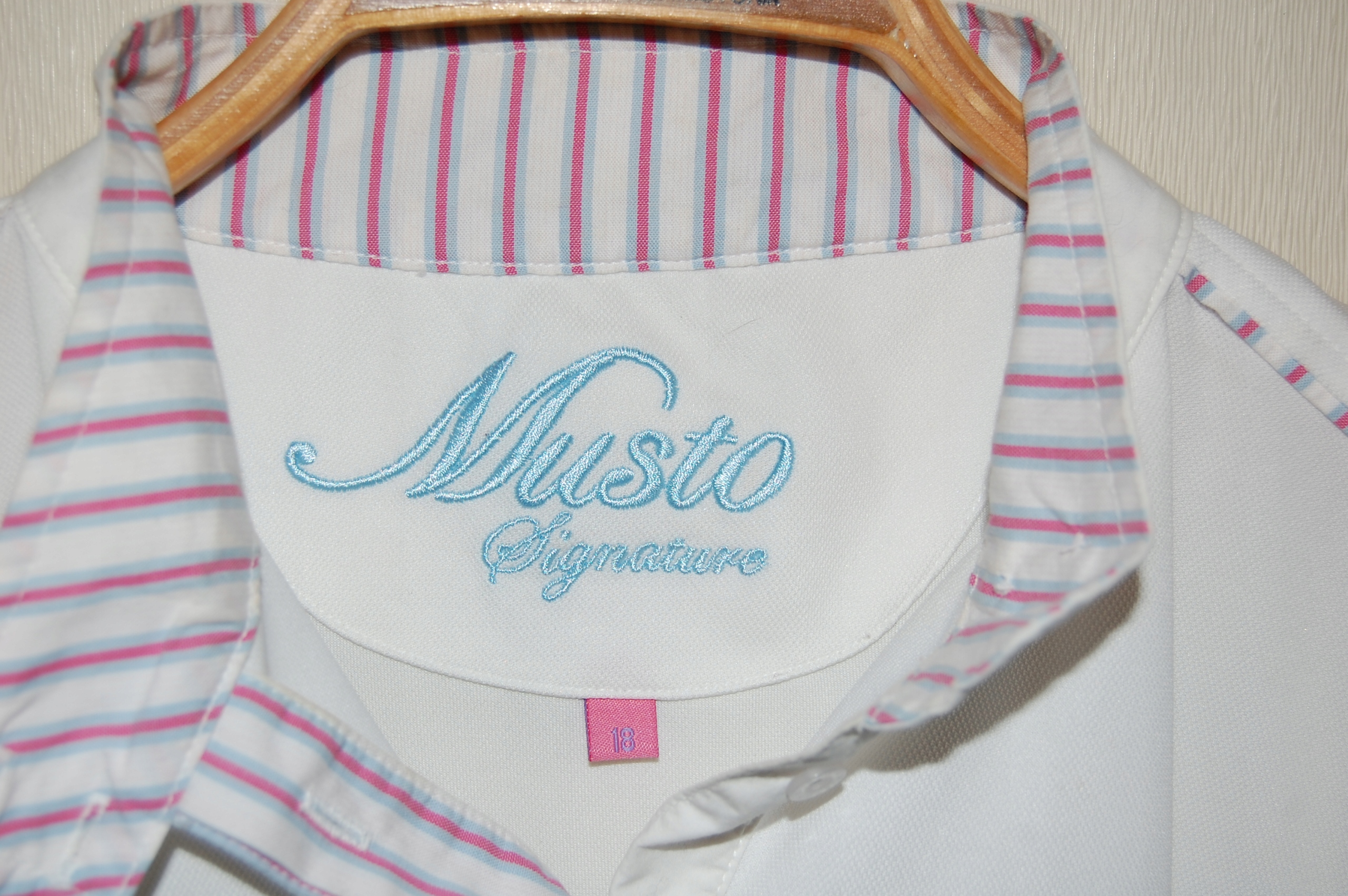 koszula z krótkim rękawem MUSTO SIGNATURE r.18 Rodzaj koszulka