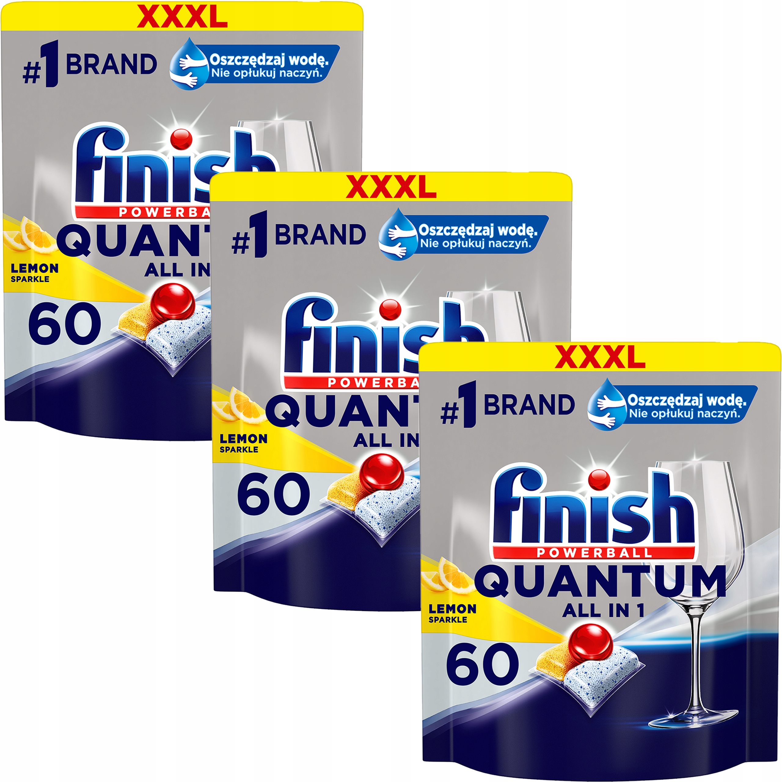 

Finish Quantum All in One Kapsułki do zmywarki 180