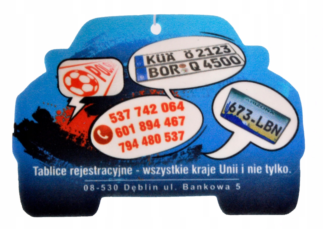 Zapach samochodowy AirFresh One Million