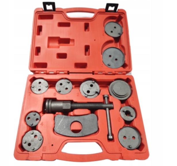 

Zestaw do wyciskania tłoczków hamulcowych kluczy