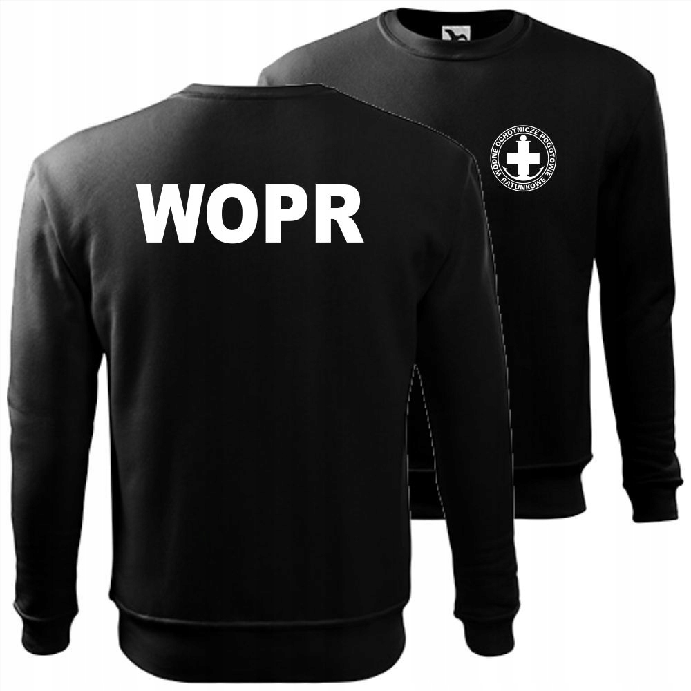 

Męska Bluza Klasyczna Z Nadrukiem Wopr Różne Wzory