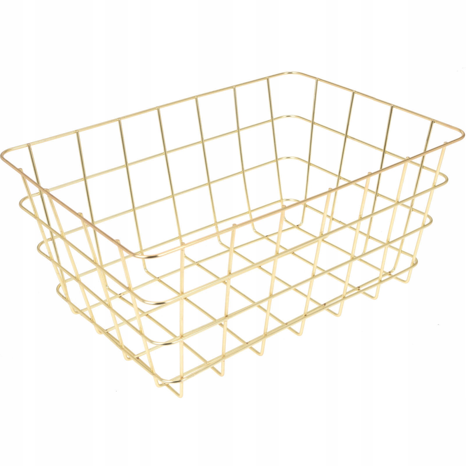 

Koszyk metalowy druciany organizer 30 x 21 x 14 cm