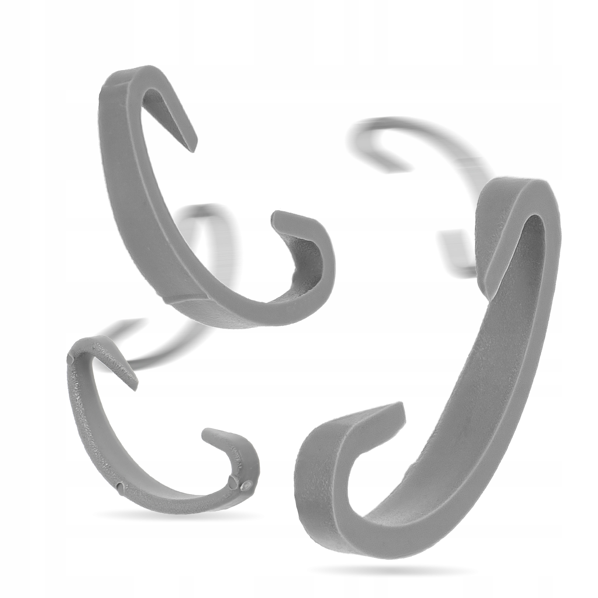 Spinki klipsy łączenia otuliny rury PEX 100 szt. Średnica 0 mm