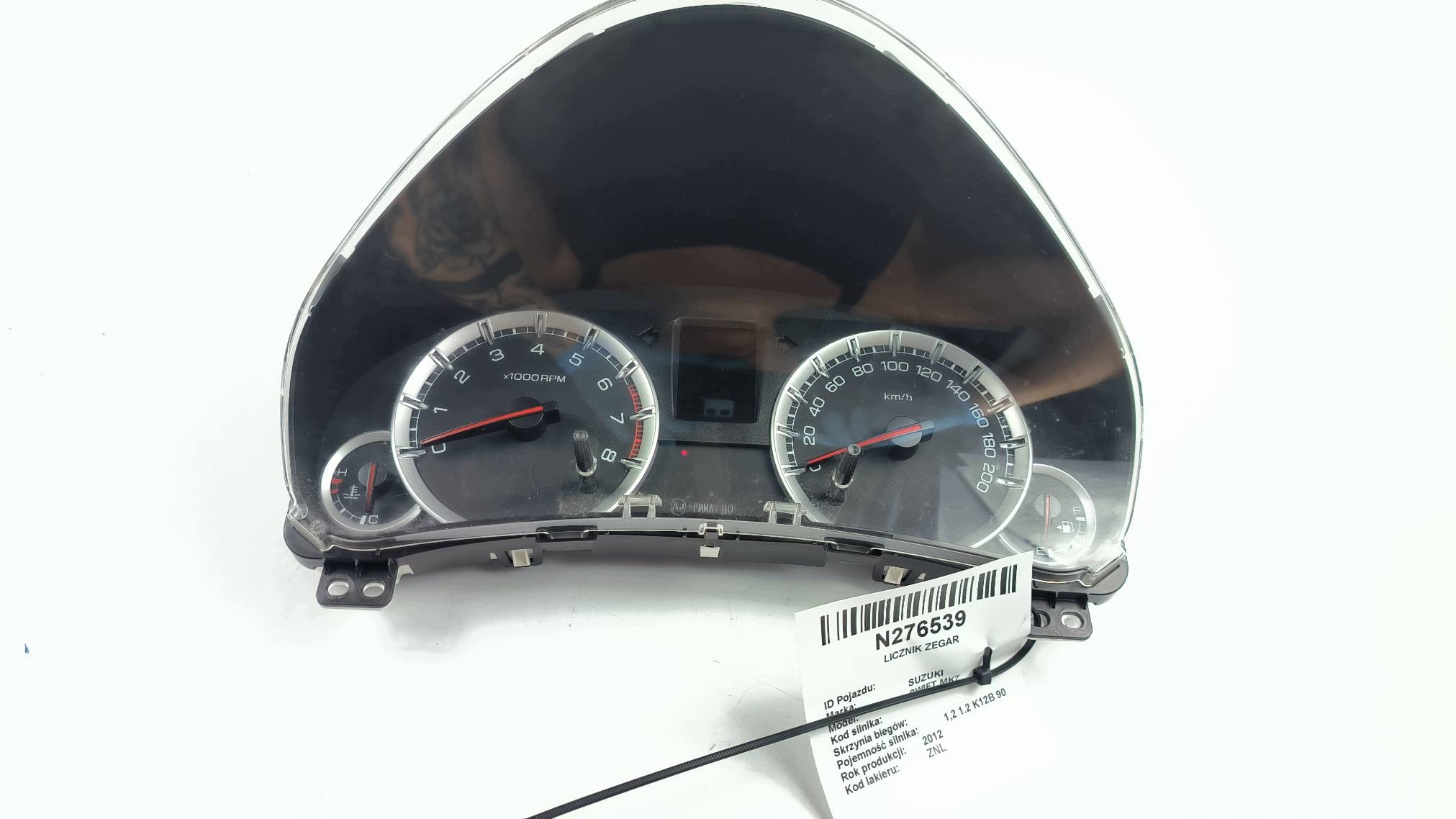 dials clock EU 34110-68LA4 SUZUKI SWIFT MK7