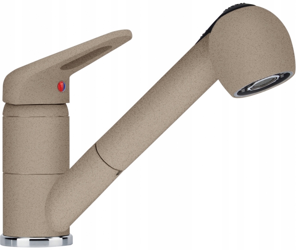 Franke Kuchynská Batéria Prince II Pull-out Sprej, Cappuccino