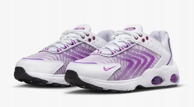 Pro Mládež sportovní boty Nike Air Max Tw fialovo-bílé DQ0296-101 vel. 38.5