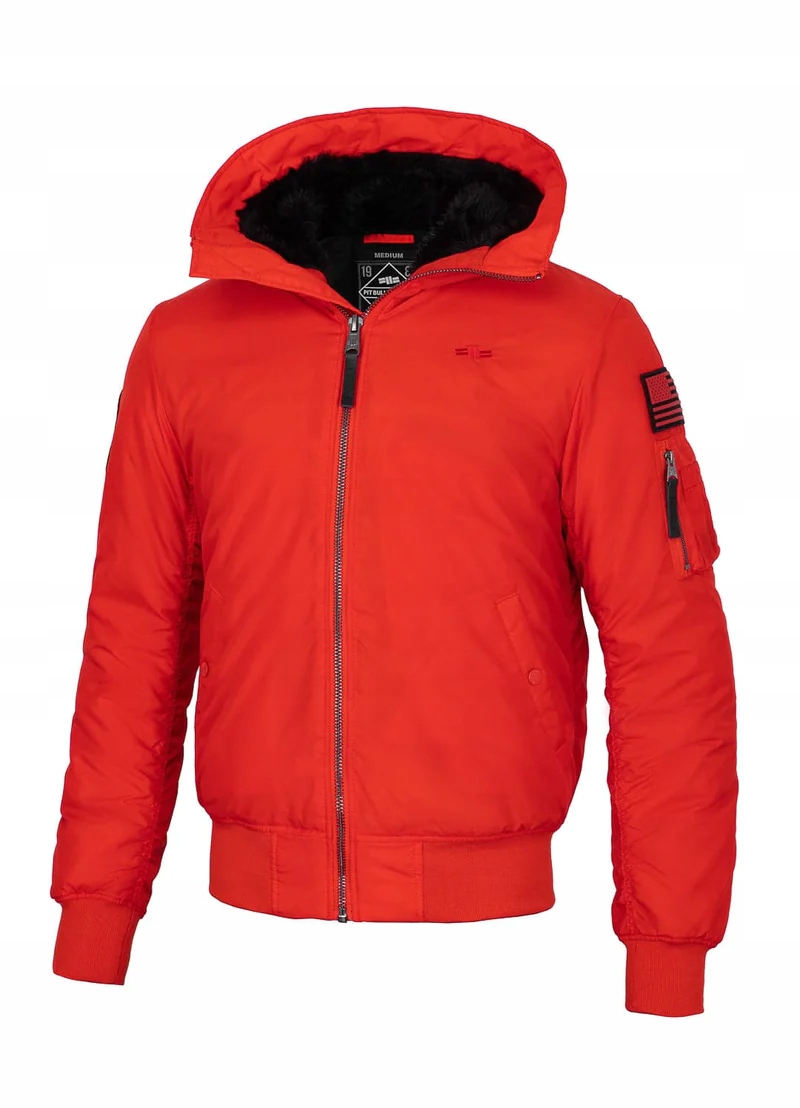 Pánská bunda Pit Bull West Coast Beejay Flame Red S