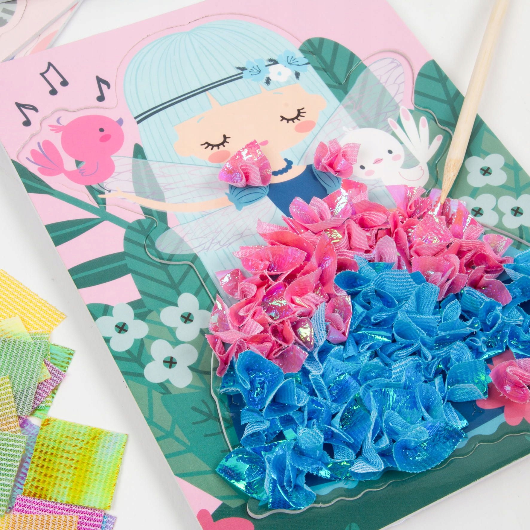 STYLISTKA ZESTAW KREATYWNY MAGICZNY ŚWIAT MODY KIDEA SZABLONY Z WRÓŻKAMI Liczba sztuk w zestawie 1 szt.