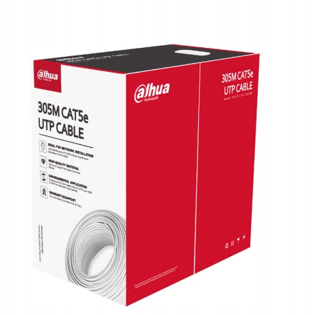 Telekomunikačný Kábel Krútená Dvojlinka Utp Dahua PFM920I-5EUN