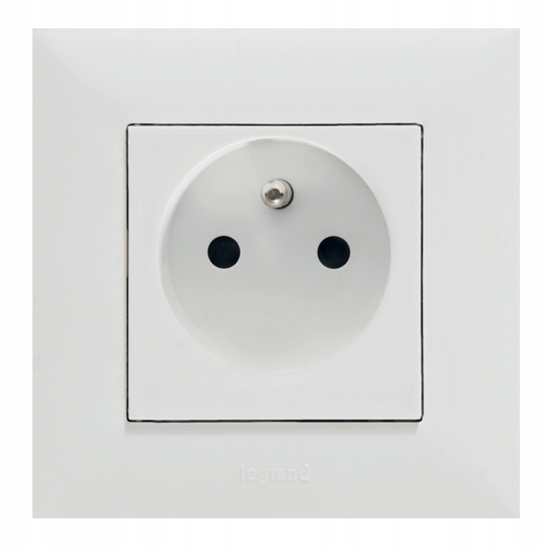 

Niloe Step gniazdo pojedyncze białe Legrand