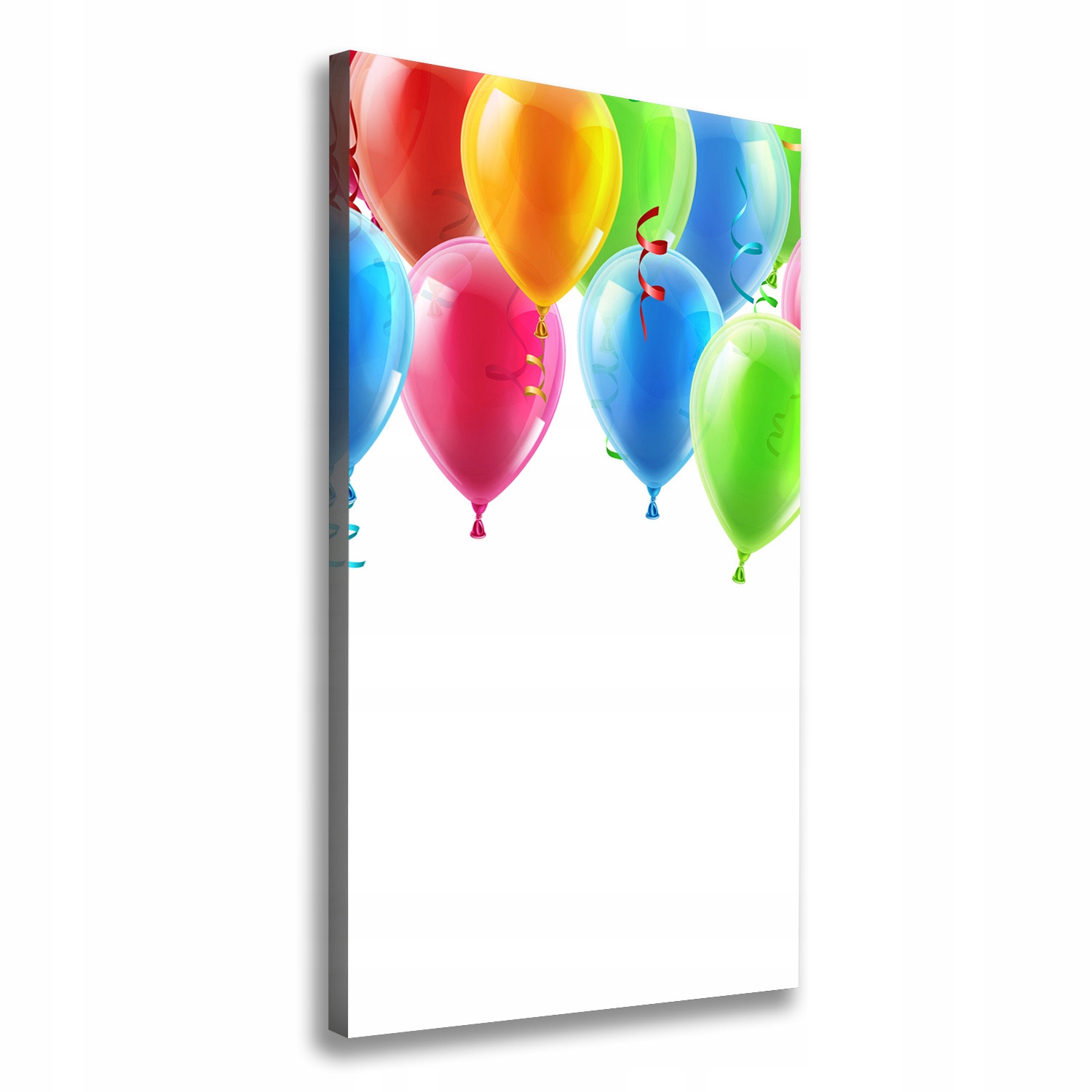 

Foto obraz na płótnie Kolorowe balony 50x100 cm